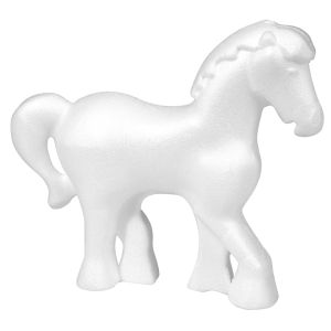 Cheval en polystyrène