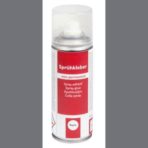 Glue spray, non-permanent