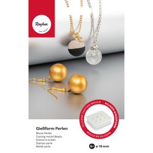 Silikon Gießform Perlen