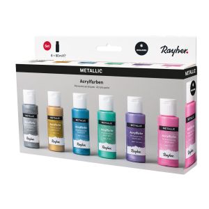 Acrylic paint set Metallic