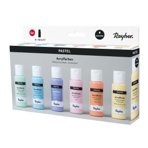 Acrylic paint set Pastel