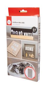 Silikon Gießform Mini ABC