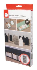 Silicone mould Mini nordic houses