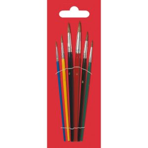 Set de pinceaux pour l'école