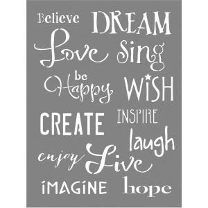 Schablone Inspirationen