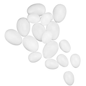 Oeufs en plastique, 10cm ø