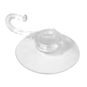 Saughalter mit Haken 15mm