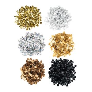 Pailletten-Mix Glam , 6mm ø