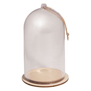 Kunststoffhaube mit Sockel, 8cm ø
