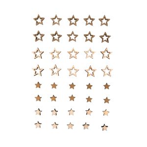 Miniatures bois Etoiles, FSC Mix Credit