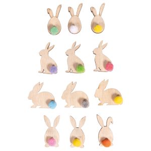 Holz Streuteile Hase, FSC Mix Credit