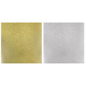 Scrap.-paper metallic effect, brushed