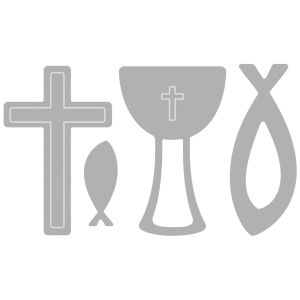 Set punch templ.: Confirmation&communion