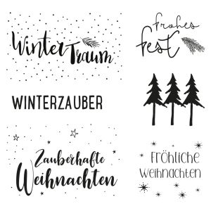 Clear Stamps - Weihnachtsgrüße
