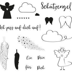 Clear Stamps  Schutzengel