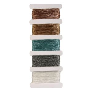 Metallic-Garn Stitch&Knot