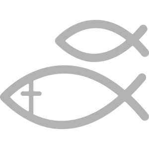 Punching stencil: Fishes