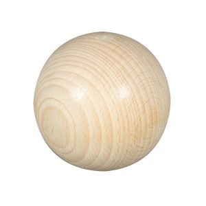 Raw-wood balls, undrilled, 80mm ø
