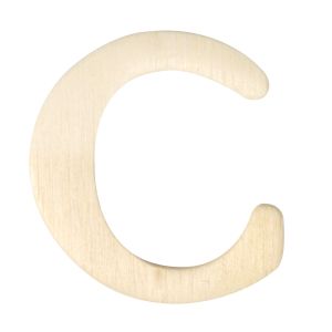 Wooden letters, 4 cm