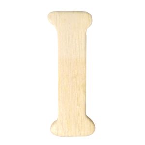 Wooden letters, 4 cm
