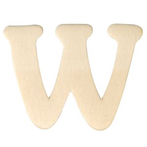 Wooden letters, 4 cm