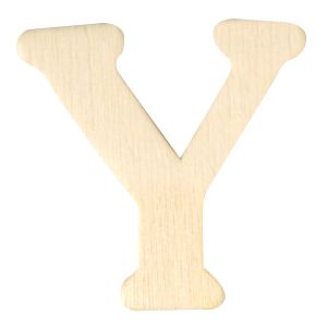 Wooden letters, 4 cm