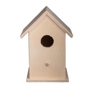 Wooden birdhouse box FSC Mix Credit