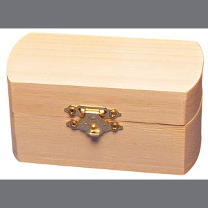 Holz Schatulle halb oval FSC Mix Credit