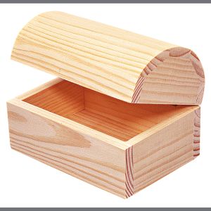 Holz Truhe FSC Mix Credit