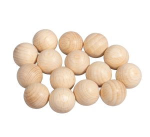 Raw wood.balls FSC 100%,unbored,15mm ø