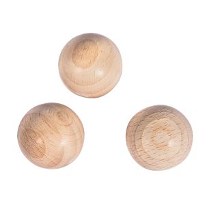 Raw wood balls,FSC 100%,undrilled,25mm ø
