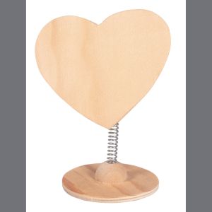Wooden Heart Clip FSC Mix Credit
