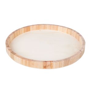 Plateau en bois, FSC Mix Credit, 30cm ø
