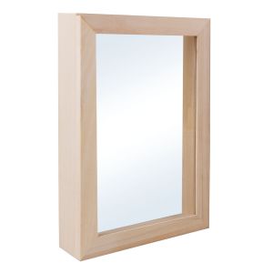 Cadre bois verre acryl., FSC Mix Credit