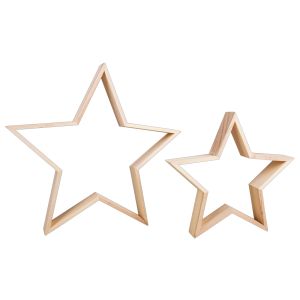 Set of wood.frames Star, FSC Mix Credit