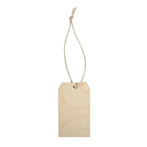 Wooden pendant Tag, FSC 100%