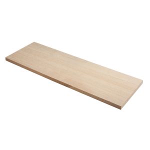 MDF shelf, veneered