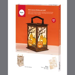 Lanterne en bois Courge, FSC Mix Credit