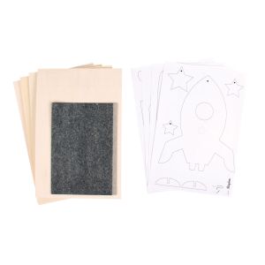 Plywood boards with templates - Vehicles