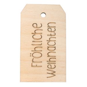 Holz Anhänger, FSC Mix Credit