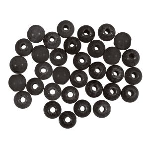 Boules bois percées FSC 100%, mat, ø 8mm