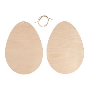 Wooden egg, FSC Mix Credit