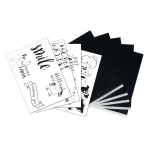 Transferpapier mit Vorlagen Smile