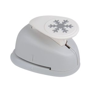 Motive puncher: snowflake, 2.54cm ø