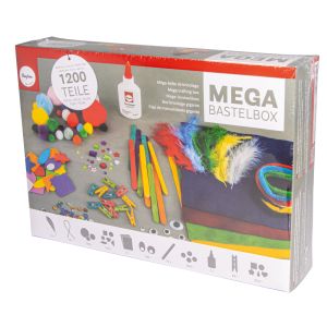 Méga-boîte de bricolage 1.200 pièces