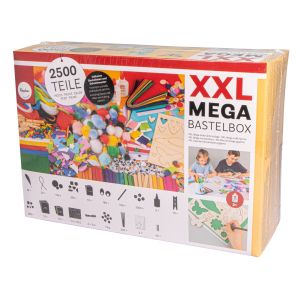 XXL Mega handicraft box, 2500 pcs
