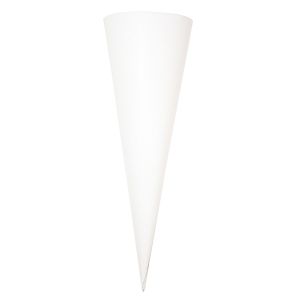 Schultütenrohling weiß, 70 cm