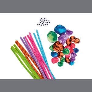 Chenille-Bastelset Candy