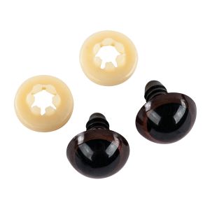 Kunststoff Sicherheitsaugen, 15mm ø