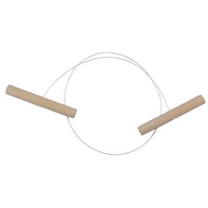 Drahtschlinge mit Holzgriffen